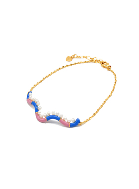 SAHI女士手链珐琅手工艺原创设计