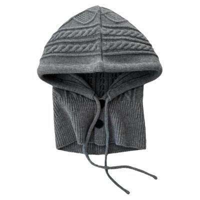 巴拉克拉法帽女秋冬帽子围脖一体