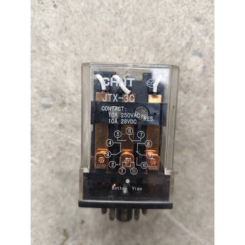 〔议价-可维修〕正泰JTX-3C中间继电器 11脚 220VAC 10 工控自动