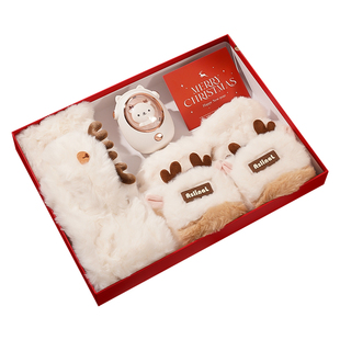 围巾生日礼物送女生闺蜜仪式感新年送女朋友老婆保暖实用暖冬礼盒