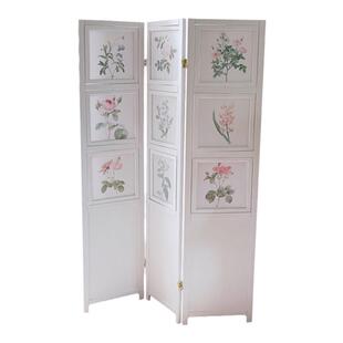 实木北欧简约相框屏风折叠隔断折屏客厅店铺玄关隔断摄影棚道具