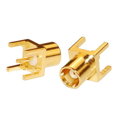 母座焊接pcb全铜镀金四脚