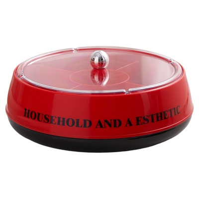 塑料果盘家用分格零食盘