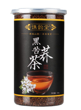 四川清香型原味夏季养生黑苦荞茶