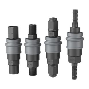 塑钢C式自锁快速接头公母头8mm气管风枪气泵空压机接头气泵配件