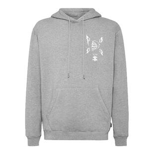 PHILIPP PLEIN卫衣 男士经典六角图案连帽卫衣