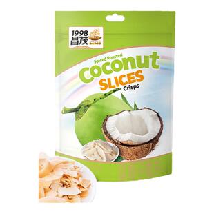 昌茂香烤椰子脆片60g海南特产椰肉块干零食解馋烘烤小吃食品三亚