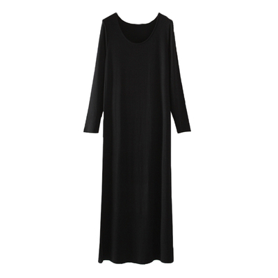 百搭大码莫代尔春秋夏简约睡裙