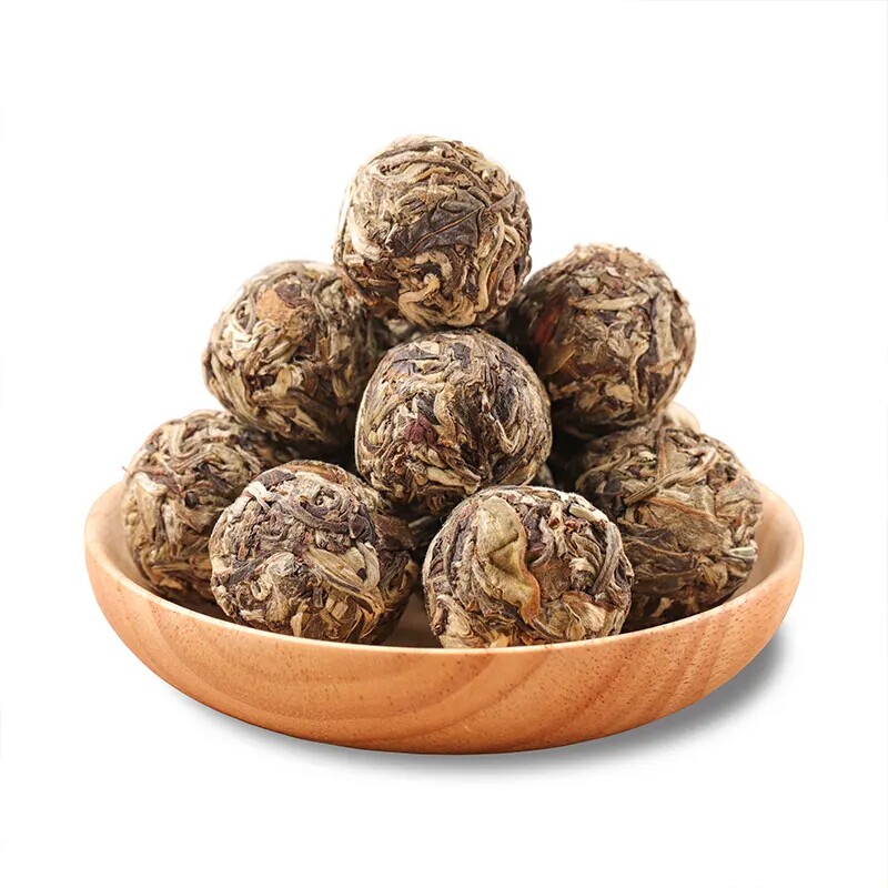 云南茶临沧白茶龙珠250克