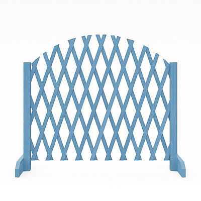 户外防腐木伸缩栅栏隔断