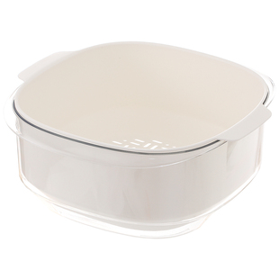 双层洗菜盆沥水篮j家用塑料 洗水果菜篮子洗菜神器菜盆菜篓收纳筐