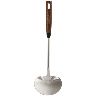 304不锈钢锅铲家用炒菜的铁铲子加长炒勺煎铲蘑菇铲加厚厨具套装