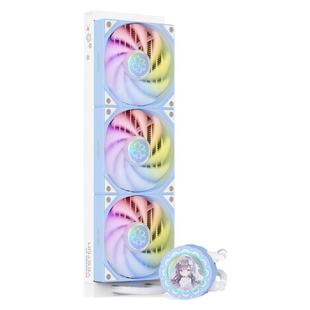 盈通樱瞳花嫁360水冷一体式台式机电脑主机CPU散热器ARGB机箱风扇