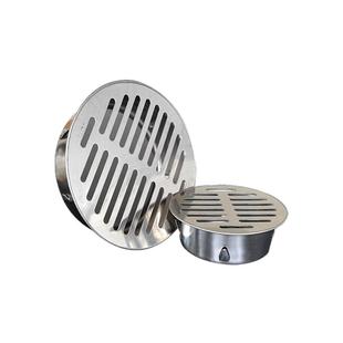 304不锈钢插卡式天台地漏阳台花园地漏大排量75管帽50地漏盖110