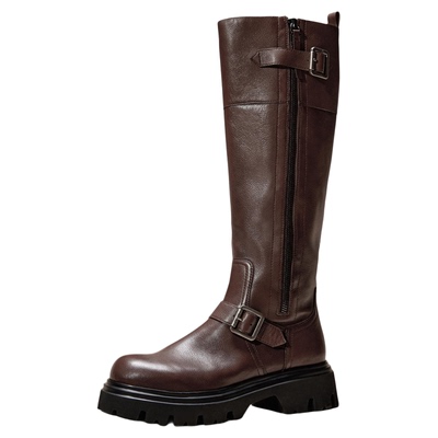 思加图流浪者骑士靴机车靴长靴