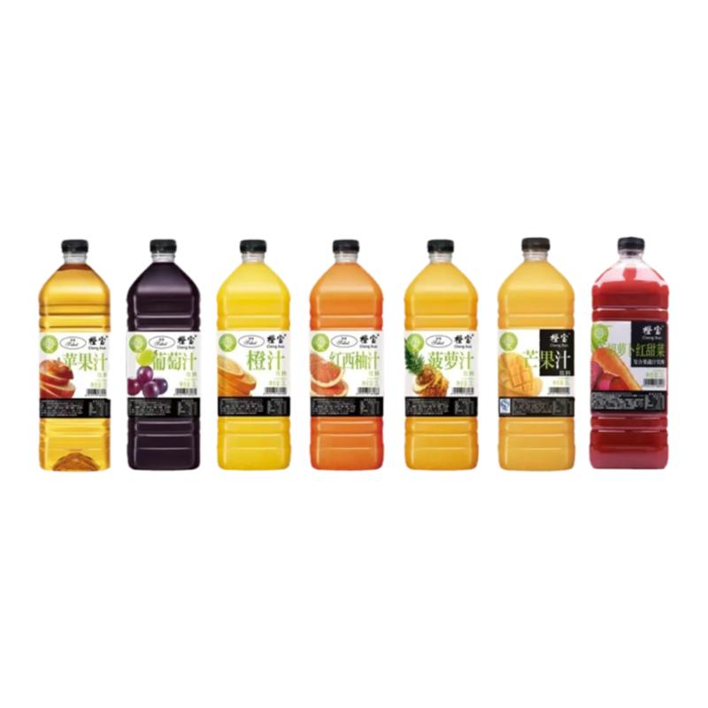 橙宝优选2L50%果汁含量饮料12瓶全国28省区直供包邮_虎窝淘