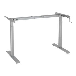 手摇升降桌腿桌架手动学习书桌支架升降桌架子电脑桌卧室办公桌子