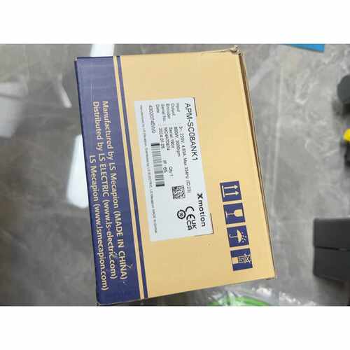 议价全新LS伺服马达APM-SC08ANK1，800W功率，22