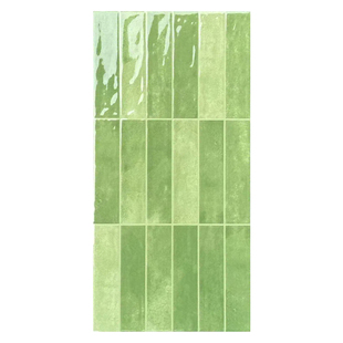 佛山仓亮光彩色格子凹凸墙砖300x600卫生间瓷砖浴室厨房阳台墙砖