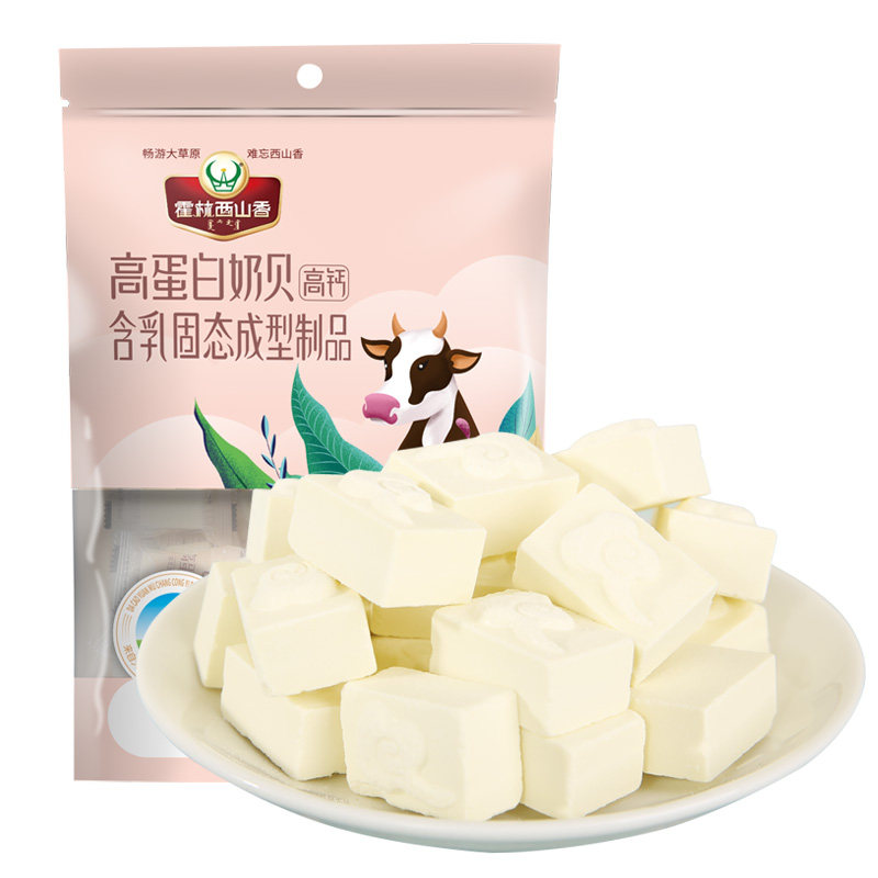 霍林西山香内蒙古特产干吃牛奶片