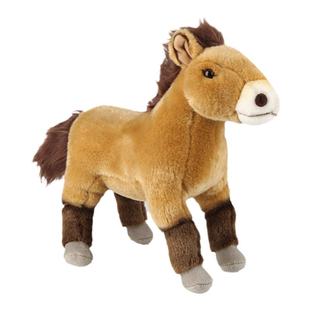 国家地理毛绒玩具仿真普氏野马公仔动物园娃娃小马玩偶抱枕睡觉