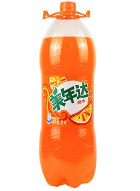 百事重庆碳酸饮料美年达橙味