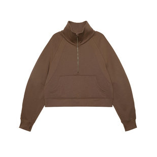 MRS Studios 休闲时髦Clean fit舒适加绒保暖运动拉链卫衣/卫裤