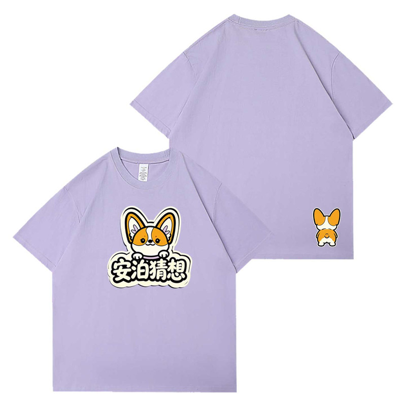2026许嵩演唱会安泊猜想周边衣服同款短袖T恤纯棉卡通印花上衣服