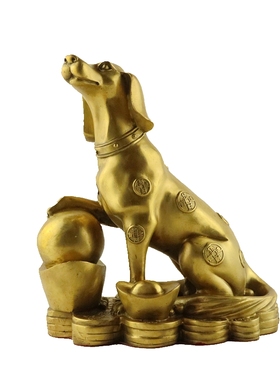 铜十二生肖招财办公室工艺品