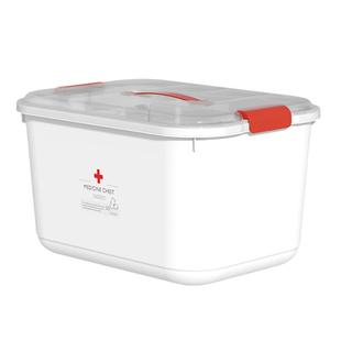 药箱家庭装大容量药品药物收纳盒家用小型急救箱药盒收纳箱医疗箱