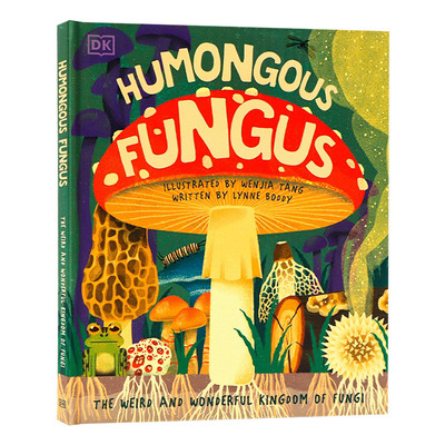真菌王国 Humongous Fungus 英文原版儿童自然知识科普绘本 进口启蒙纸板书籍