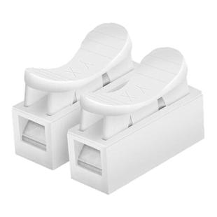 两位按压式LED灯具快接头CH2接线卡扣接线接头射灯快速接线端子