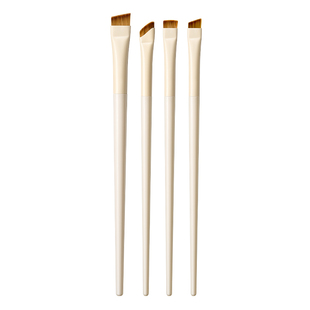 刀锋眼线刷迷你斜角眉刷画眼睑下至卧蚕神器便携镰刀刷化妆师专用