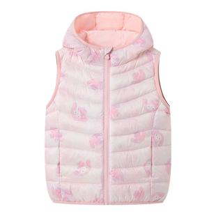 波司登25新款马甲女童儿童羽绒服马甲男童背心校园叠穿