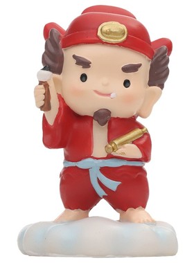 魁星点斗文创树脂摆件小状元考神