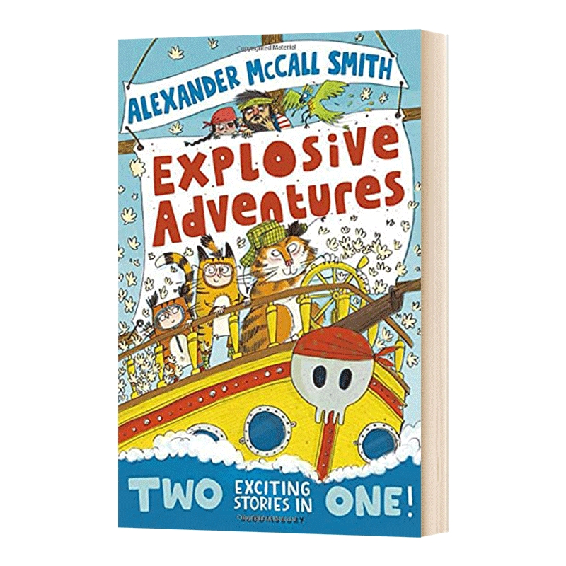 英文原版 大冒险 Alexander McCall Smith's Explosive Adventures 英文版 进口英语原版书籍外文小说