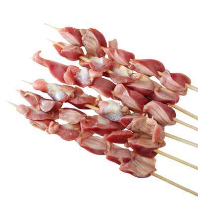原味鸡胗大串20支商用烧烤食材