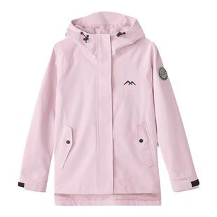 斯凯奇秋冬三合一冲锋衣女保暖羽绒服内胆防风外套登山徒步防泼水