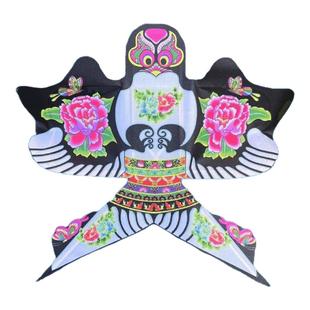 潍坊传统非遗沙燕风筝宝宝周岁装饰古风道具摆件儿童手持舞蹈纸鸢