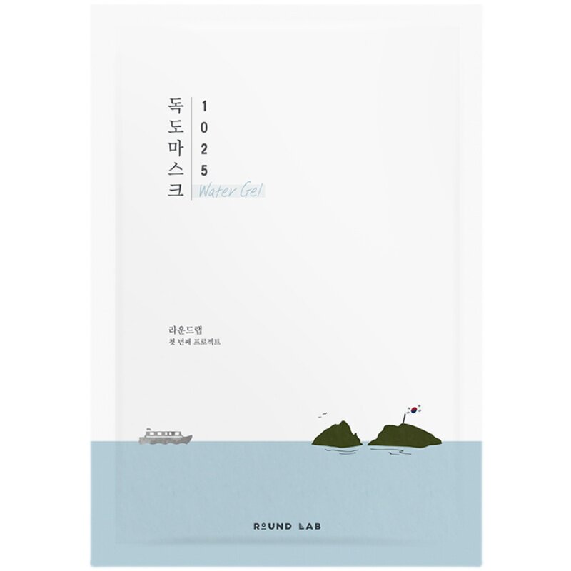韩国ROUNDLAB柔恩莱独岛水凝胶面膜舒缓补水保湿敏肌男女可用正品