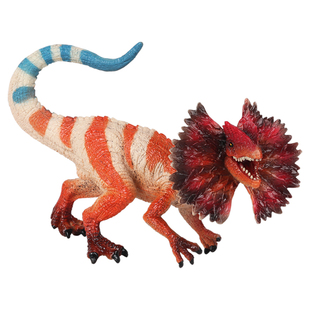 林畅模玩儿童恐龙玩具影版亚利桑那双嵴龙模型双脊双冠龙仿真动物