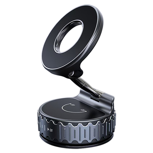 恒能天电手机车载支架磁吸盘磁贴出风口桌面墙壁浴室车用导航固定