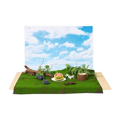 山野风美食拍照道具套装