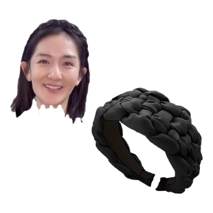 秋冬超宽边编织大发箍洗脸压发捆遮白发头饰发带高颅顶发卡头箍女