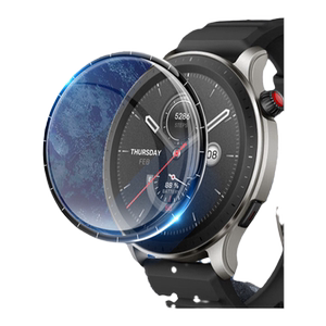 适用华米gtr4保护膜GTR3pro钢化膜华米跃我amazfit gtr2手表贴膜全屏覆盖高清防摔智能运动圆形表盘手表屏幕
