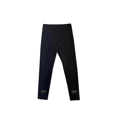 Qimoo/淇木冬季新款童装女童舒适简约休闲打底裤子QCL4KP320C