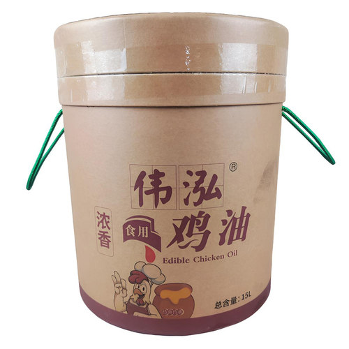 伟泓浓香型食用鸡油15L 餐饮桶装 调味料 精炼鸡脂油 售各种猪油