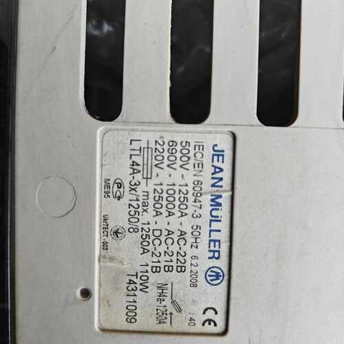 LTL4A-3X/1250/8 断路器 1250A 法国
