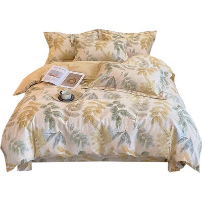 定制冬季加厚全棉磨毛四件套248x248纯棉床笠被套229*230*240*250