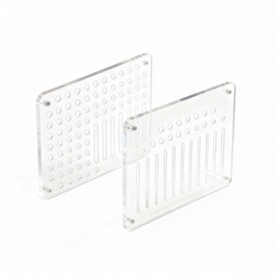 透明亚克力板洞洞墙开孔定制